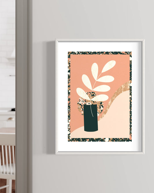 Digital Download - Green Vase - Poster Print