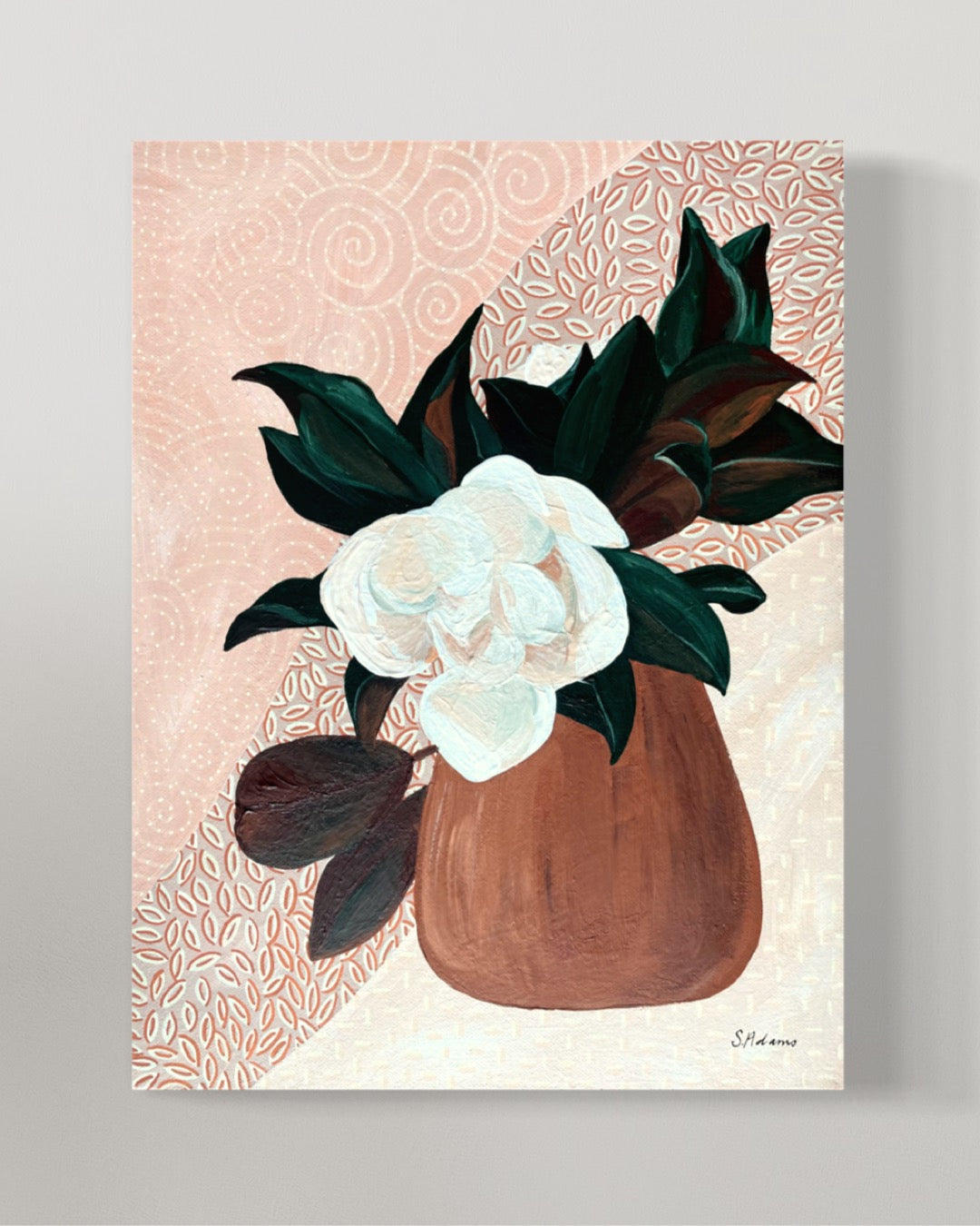 Original Painting - “Flowing Magnolia"