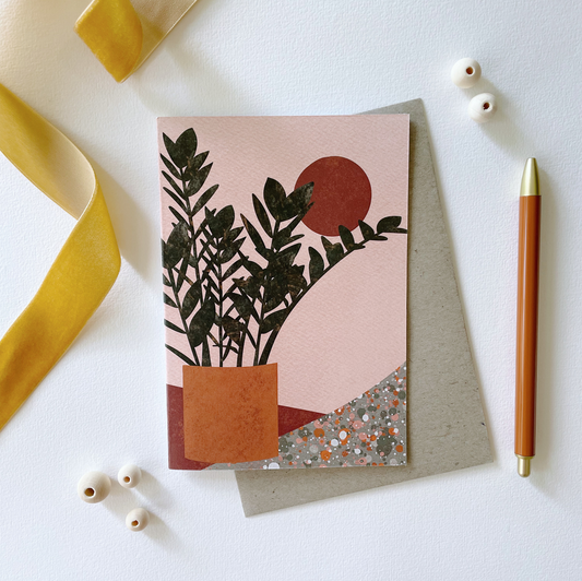 NEW PLANT LOVERS COLLECTION - Greeting Card - ZZ Sunrise